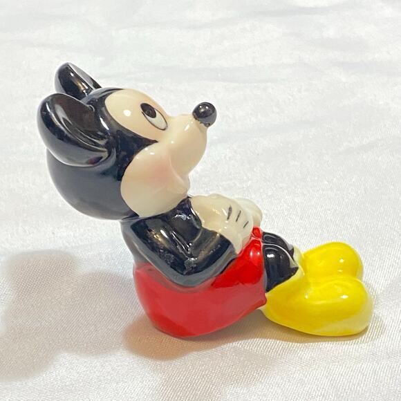 Vintage Walt Disney Mickey Mouse 3" Porcelain Figure by The Good Company Korea - Picture 4 of 6